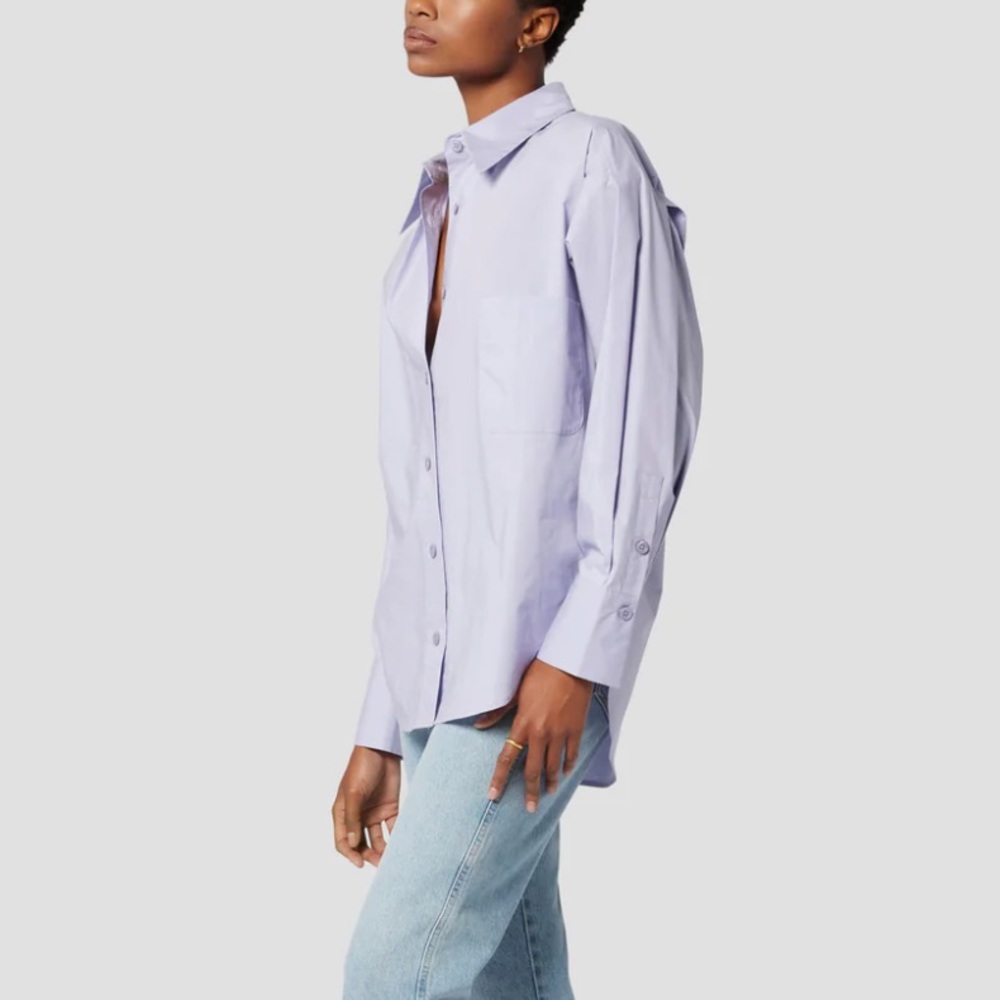 NWT Equipment Sergine Long Sleeve Cotton Shirt - Picture 2 of 6